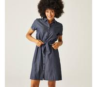Regatta Womens Rema Cotton Shirt Dress 12 - Waist 29' (74cm), Inside Leg 31'