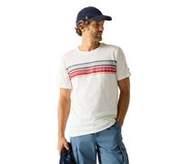 White male 5XL Regatta Men's Rendro T-Shirt White, Size: 5XL