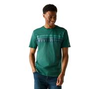 Regatta Men's Rendro Short Sleeved Graphic T-Shirt in Teal | Size: Large Regatta Teal L