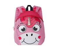 Regatta Roary Animal' Hardwearing Padded Straps Internal Security Pocket Printed Face Backapack Rucksacks - Pink(Unicorn), Single