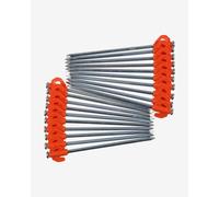 Regatta Rock Pegs Stake Pack 20 cm x 20 pcs Silver Grey Orange