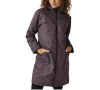 Regatta Romine II Womens Waterproof Parka Jacket Purple Hooded Outdoor Coat