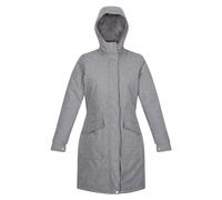 Regatta Womens Romine Waterproof Parka Jacket: Stormy Grey Marl: 10 Si