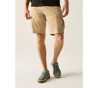Regatta Ruwan Pure Cotton Cargo Shorts Beige