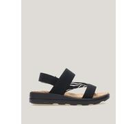 Regatta Rylie Riptape Flatform Open Toe Sandals White/Black