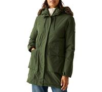 Regatta Sabinka Insulated Womens Waterproof Jacket Green Hooded Outdoor Coat