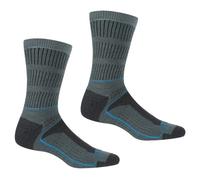 Regatta Women's 2 Pack Samaris 3 Season Sock Blue, Size: UK 3-5