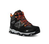 Regatta Samaris III Junior Hiking Boots - Black/Orange, Black, Size 1 Older Black