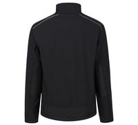 Regatta Sandstorm Black Men's Softshell Reflective Trim Jacket #tra651