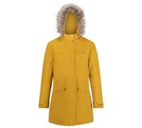 Regatta Serleena II Waterproof Taped Seams Insulated Lined Hooded Jacket with Security Pocket Jacket - Mustard Seed, 8