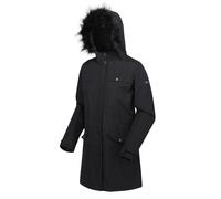 Regatta Serleena II Waterproof Taped Seams Insulated Lined Hooded Jacket with Security Pocket Jacket - Black, 8