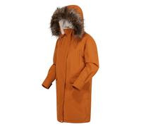 Regatta Womens Shiloh Waterproof Insulated Parka Coat - Orange - Size 8 UK