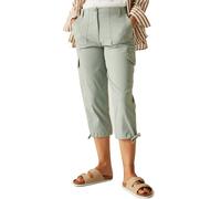 Women's Trousers Regatta Shorebella Capri Green 40