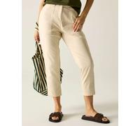 Regatta Shorebella Cotton Blend Straight Leg Joggers Cream