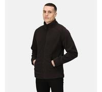 Regatta Sigma Black Men's Anti-pill Heavyweight Warm Full-zip Fleece #tra500