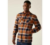 Regatta Spennith Pure Cotton Checked Shacket Blue Mix