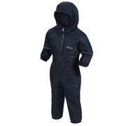 Regatta Splosh Hooded Waterproof All in One Puddle Suit in Navy | Size: 6-12 m Regatta Navy 6-12 m