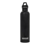 Regatta Stainless Steel 1L Water Bottle (One Size) (Black)