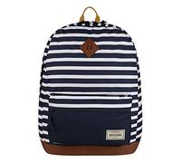 Regatta Stamford' Recycled Polyester Fabric Inner Security Pocket Beach Bag Rucksacks - Navy Stripe, Single