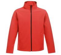 Regatta Standout Men's Ablaze Printable Soft Shell Jacket - Classic Red/Black - Classic Red/Black - XL - 100% Softshell