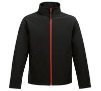 Regatta Standout Men's Ablaze Printable Soft Shell Jacket - Black/Classic Red - Black/Classic Red - 3XL