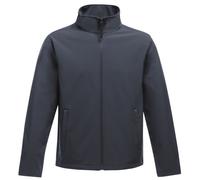 Regatta Standout Mens Ablaze Printable Soft Shell Jacket (Navy/Navy) Softshell - Size Small