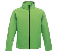 Regatta Standout Mens Ablaze Printable Soft Shell Jacket (Extreme Green/Black) Softshell - Size 3XL