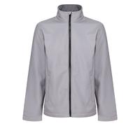 Regatta Standout Men's Ablaze Printable Soft Shell Jacket - Rock Grey/Black - Rock Grey/Black - 2XL