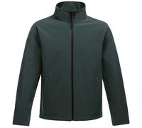 Regatta Standout Mens Ablaze Printable Softshell Jacket - Dark Spruce/Black - 2XL - Dark Spruce/Black