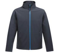 Regatta Standout Mens Ablaze Printable Softshell Jacket (Navy/French Blue) - Size 3XL
