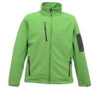 Regatta Standout Mens Arcola 3 Layer Waterproof And Breathable Softshell Jacket - Green - Size Small