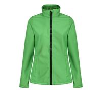 Regatta Standout Women's Ablaze Printable Soft Shell Jacket - Extreme Green/Black - 14 - Extreme Green/Black - 100% Polyester