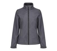 Regatta Standout Womens/Ladies Ablaze Printable Soft Shell Jacket - Grey - Size 18 UK