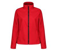 Regatta Standout Womens/Ladies Ablaze Printable Soft Shell Jacket - Red - Size 18 UK