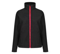 Regatta Standout Womens/Ladies Ablaze Printable Soft Shell Jacket - Black - Size 16 UK