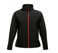Regatta Standout Womens/Ladies Ablaze Printable Soft Shell Jacket - Black - Size 14 UK