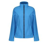 Regatta Standout Womens/Ladies Ablaze Printable Soft Shell Jacket - Blue - Size 12 UK