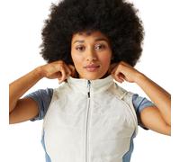 Regatta Women's Lightweight Steren II Hybrid Jacket White Heather Coronet Blue, Size: 8 - Sale