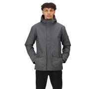 Regatta Sterlings III Waterproof Insulated Jacket: Dark Grey Marl: L S