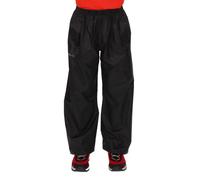 Regatta Kids Stormbreak Waterproof Overtrouser - Black black C7-C8yrs