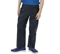 Regatta Kids Stormbreak Waterproof Overtrouser - Blue blue 7 - 8 Years