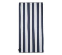 Regatta Striped Microfibre Beach Towel - Navy/White - Navy/White - One Size