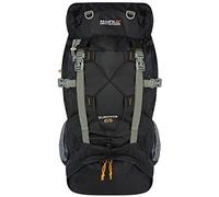 Regatta Survivor III Hardwearing Padded Camping and Hiking Rucksack - Black, 65 Litre