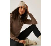 Regatta Sweethart Lightweight Half Zip Fleece In Brown Brown 10