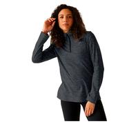 Regatta Women's Sweethart Marl Half Zip Fleece Anti-Pill Dark Grey Size 18