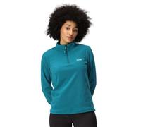 Regatta Women's Sweethart Half Zip Fleece in Blue, Size 16, Lightweight, Recycled Polyester | Charlies