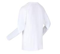 Regatta T- Men's Long-Sleeved KIRO II Polo Shirt/Jacket, White, FR: S (Manufacturer's Size: S).