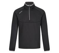 Regatta Scorch Black Men's Moisture-wicking Half-zip Stretch Fleece #trf644