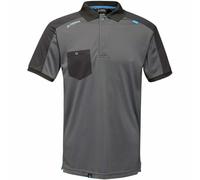 Regatta TRS167SM038 Offensive Wicking Polo, Size Small, Seal Grey