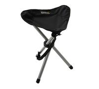 Regatta Ternio Lightweight Folding Tripod Camping And Hiking Stool (One Size) (Black)